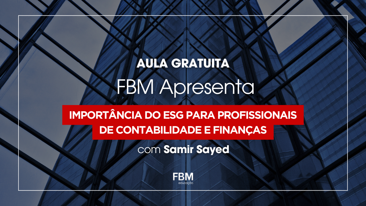 Capa Aula Gratuita Importância do ESG