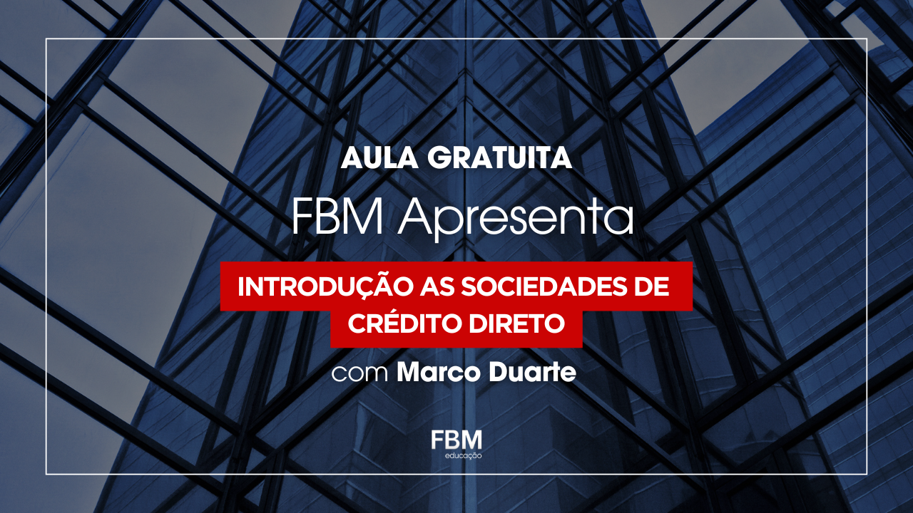 Capa Aula Gratuita Introdução as Sociedades de Crédito Direto