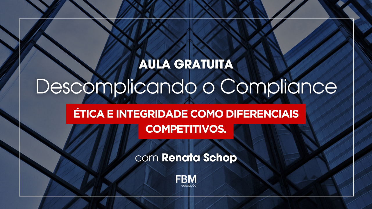 Capa Aula Gratuita Descomplicando o Compliance