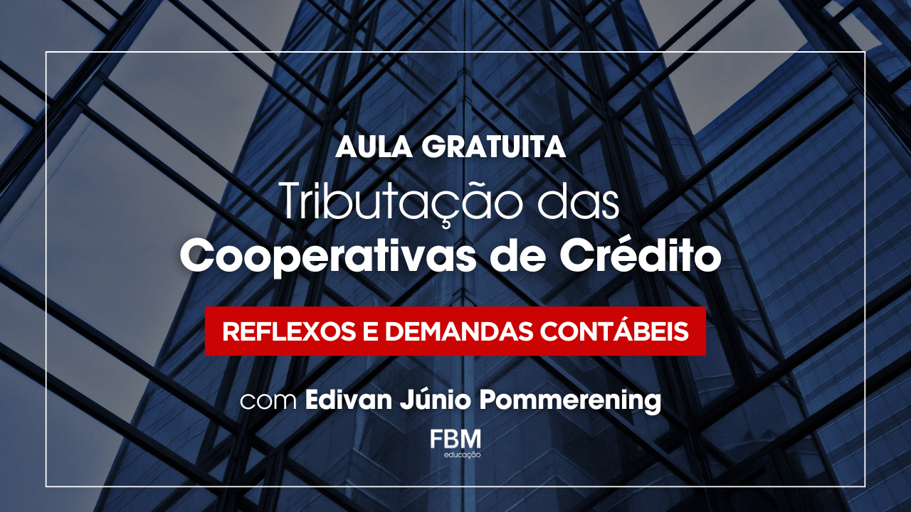 Capa Aula Gratuita Tributação das Cooperativas